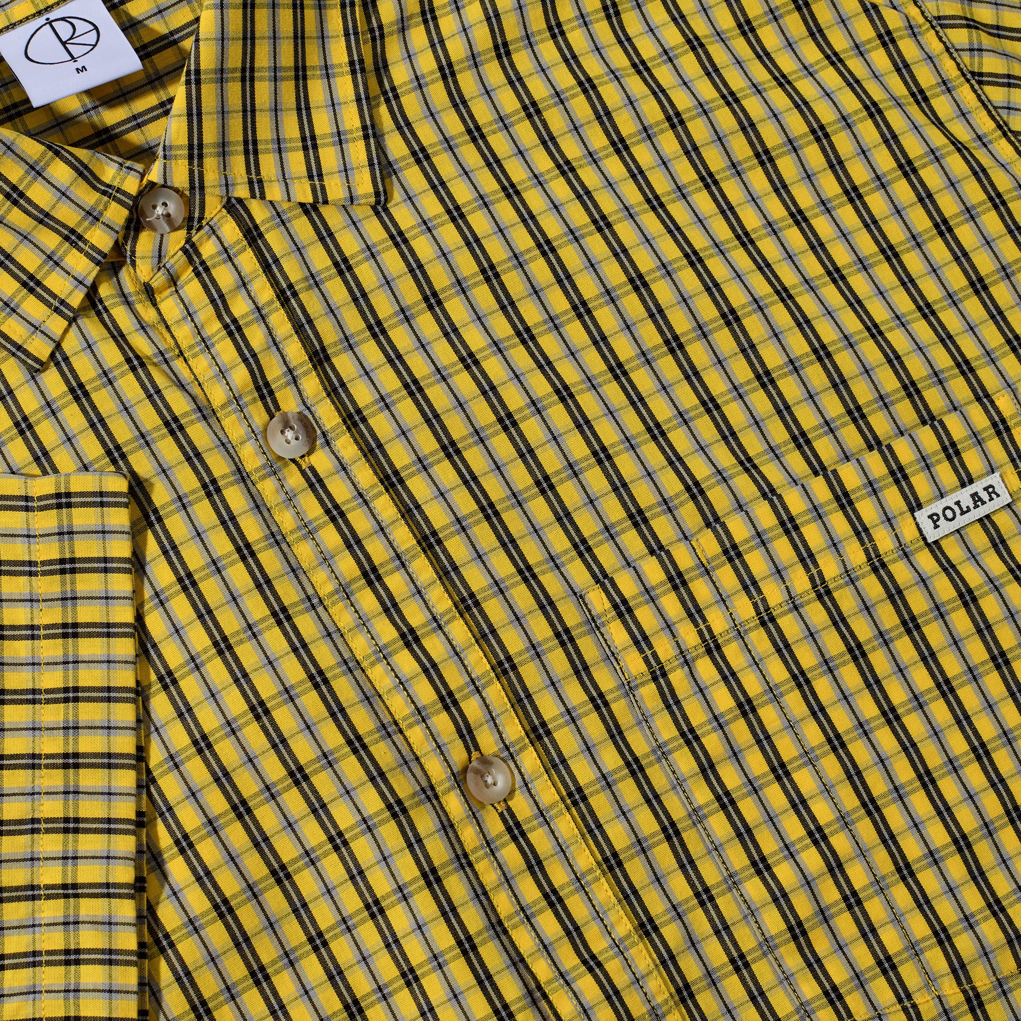Polar Mitchell Shirt Lemon / Black