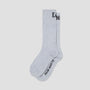 Polar Easy Now Rib Socks Long Heather Grey