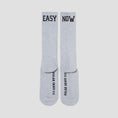 Load image into Gallery viewer, Polar Easy Now Rib Socks Long Heather Grey
