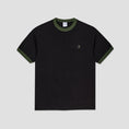 Load image into Gallery viewer, Polar Ringer T-Shirt Black / Uniform Green
