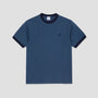 Polar Ringer T-Shirt Grey Blue / Dark Blue