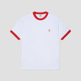 Load image into Gallery viewer, Polar Ringer T-Shirt White / Red
