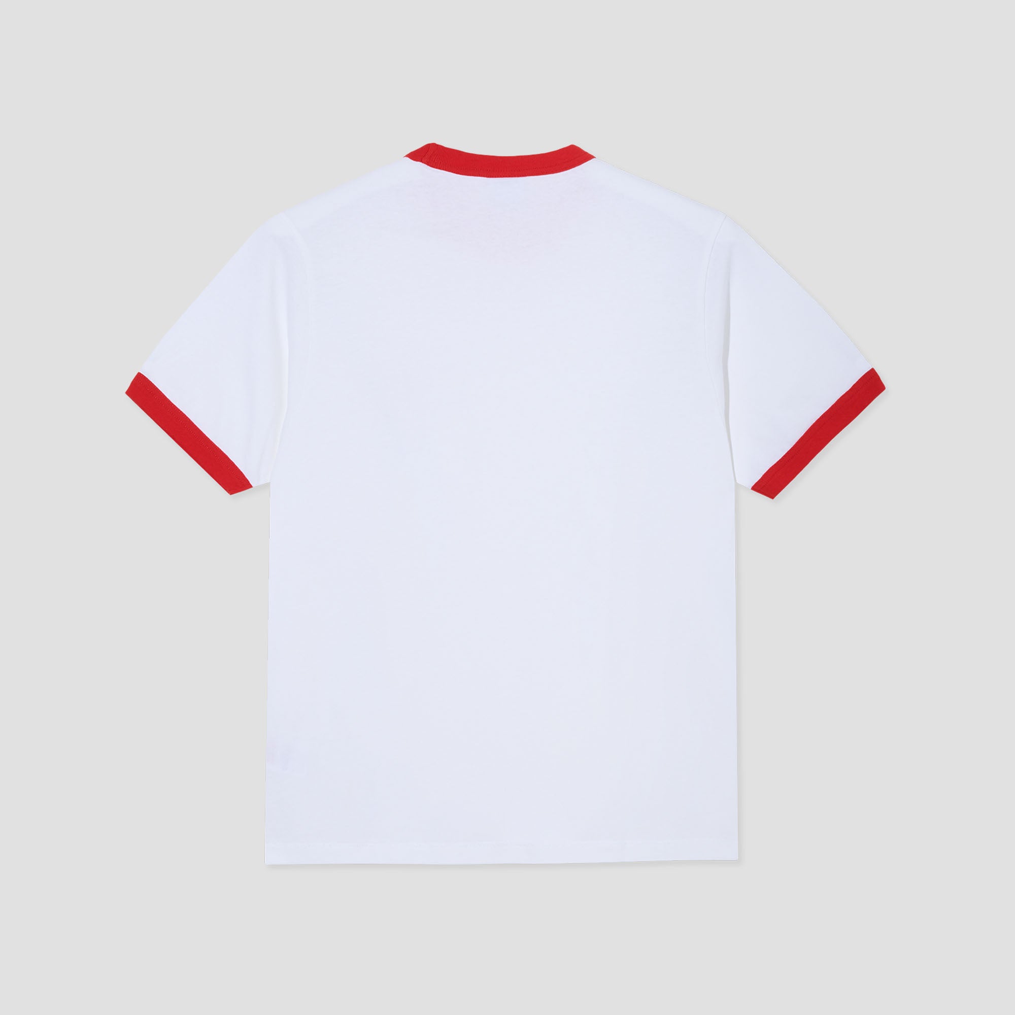 Polar Ringer T-Shirt White / Red