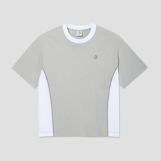 Polar Surf Panel T-Shirt Silver / White