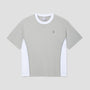 Polar Surf Panel T-Shirt Silver / White