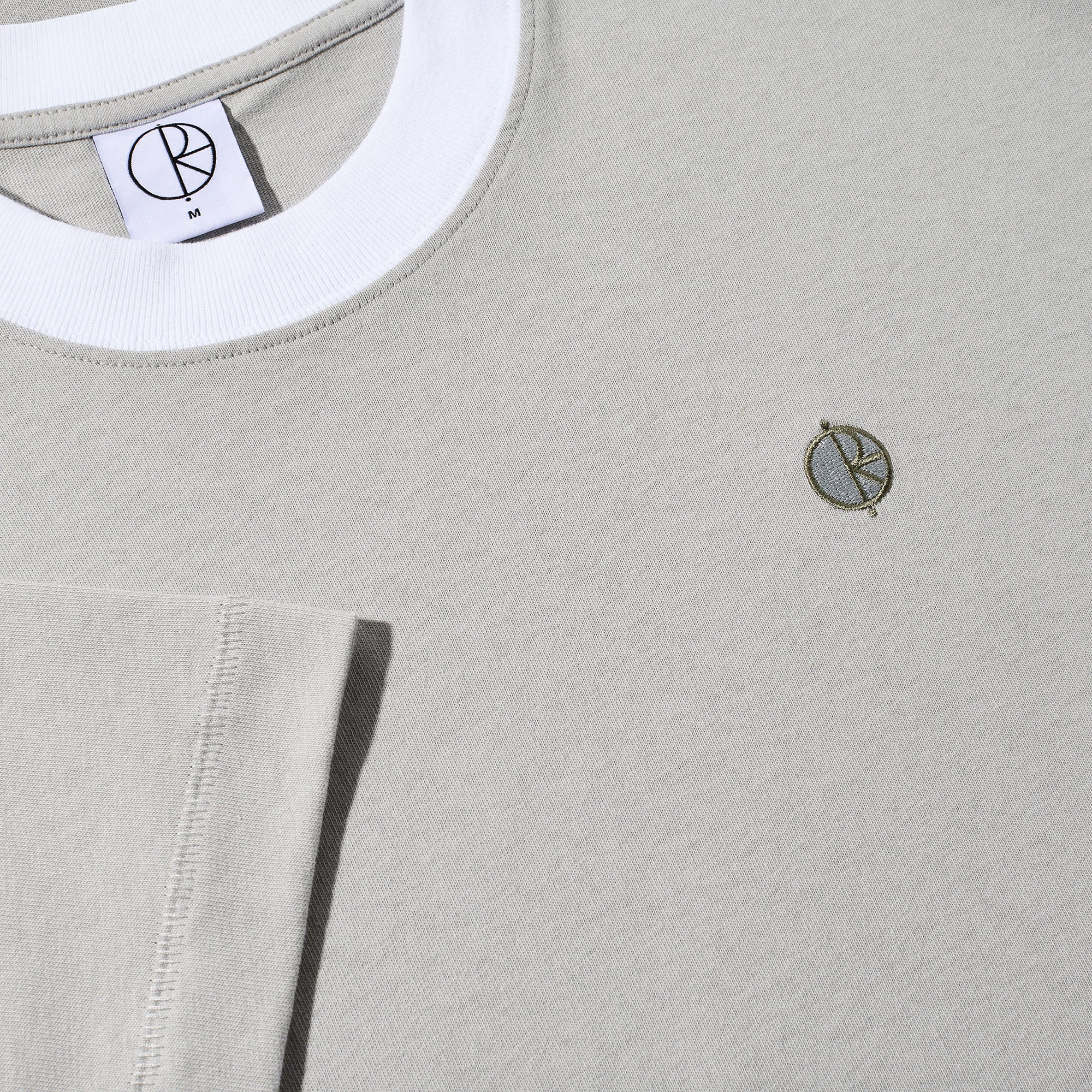 Polar Surf Panel T-Shirt Silver / White