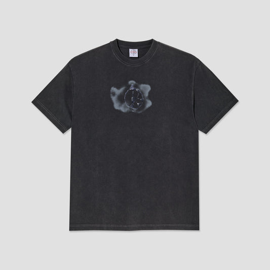 Polar Metal Logo T-Shirt Silver Black