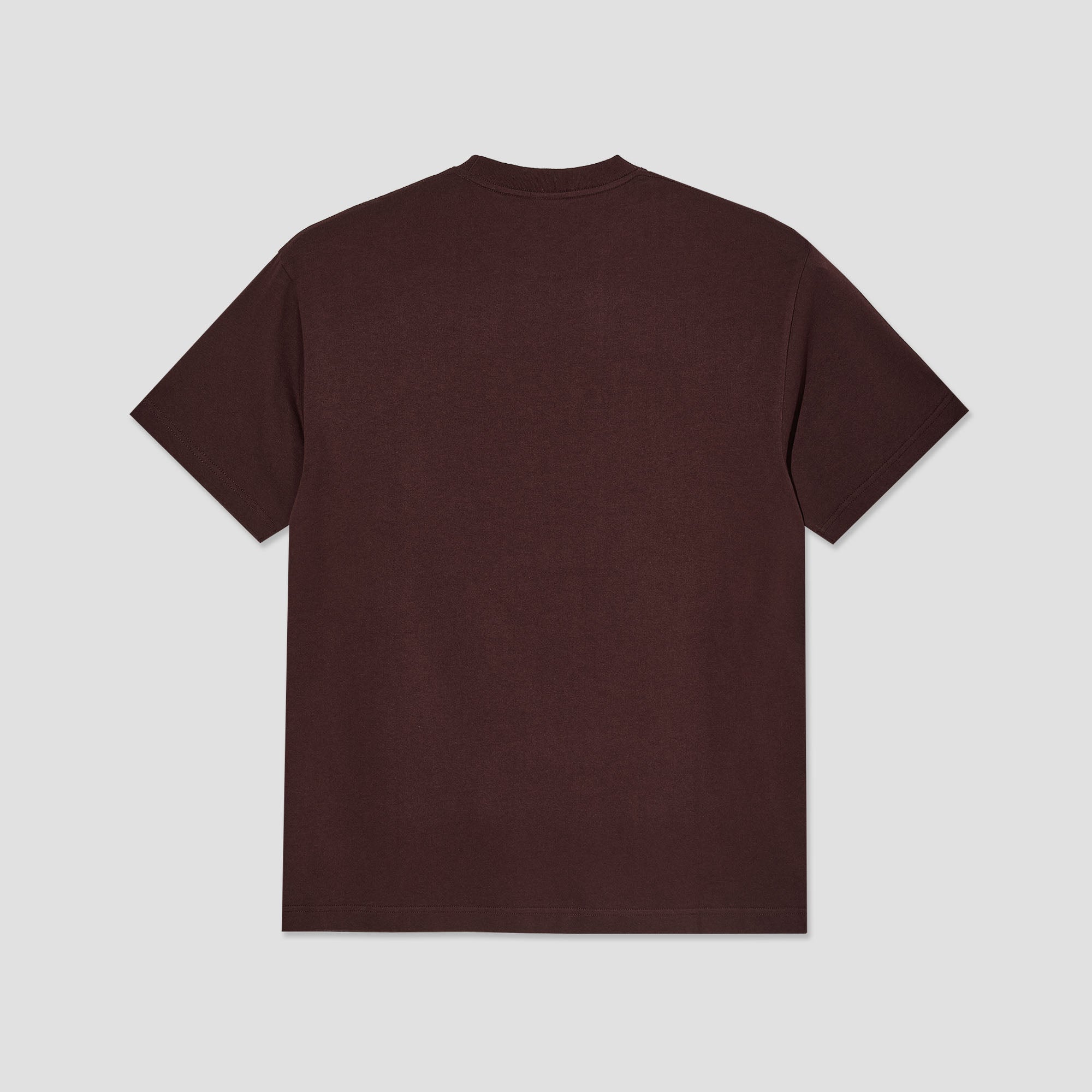 Polar Metal Logo T-Shirt Washed Bordeaux