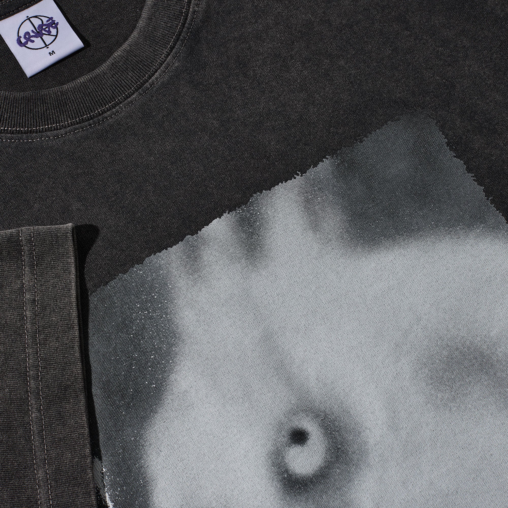 Polar Rabbit T-Shirt Silver Black