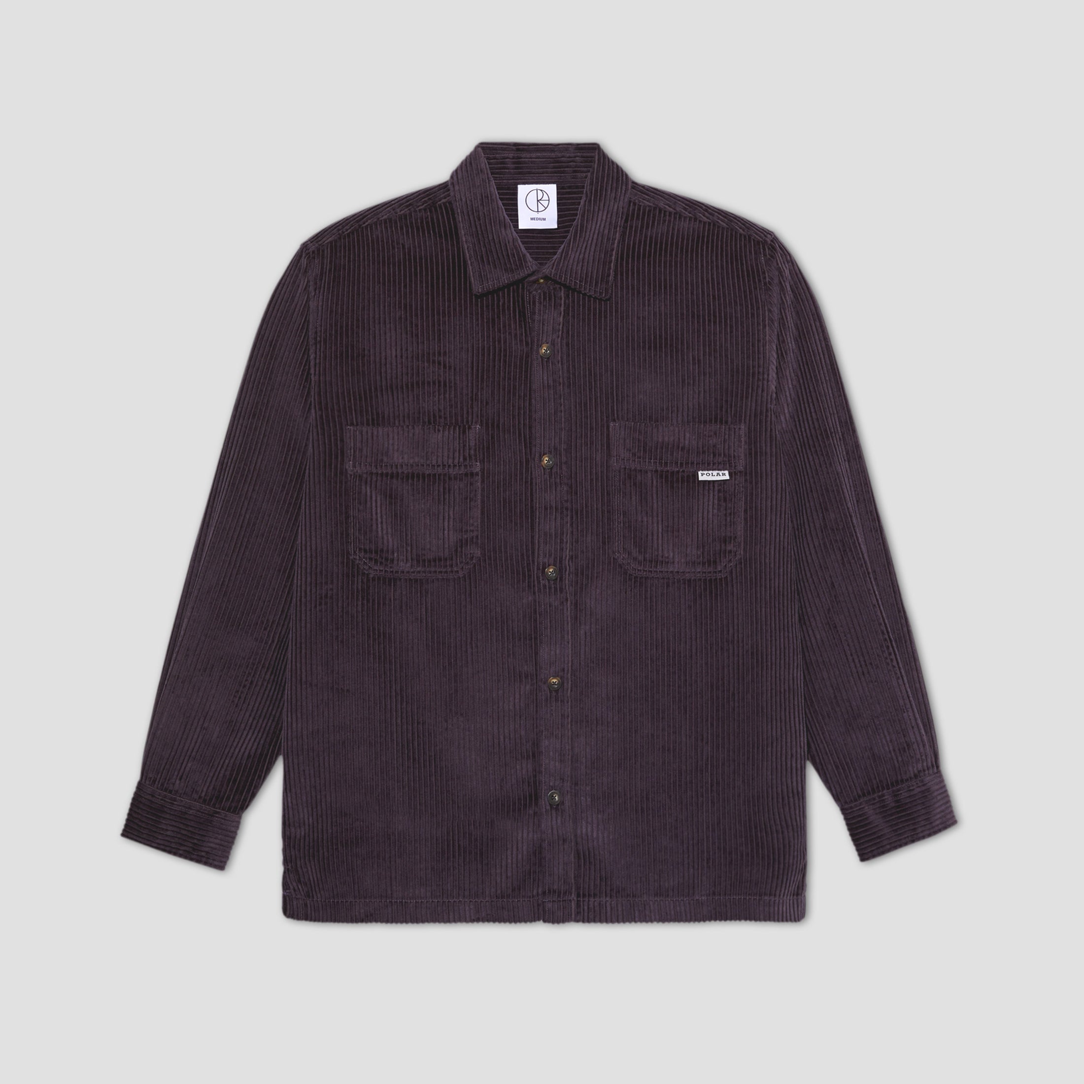 Polar Cord Shirt Dark Violet