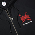 Load image into Gallery viewer, Polar Default Welcome To The New Age Zip Hood Black

