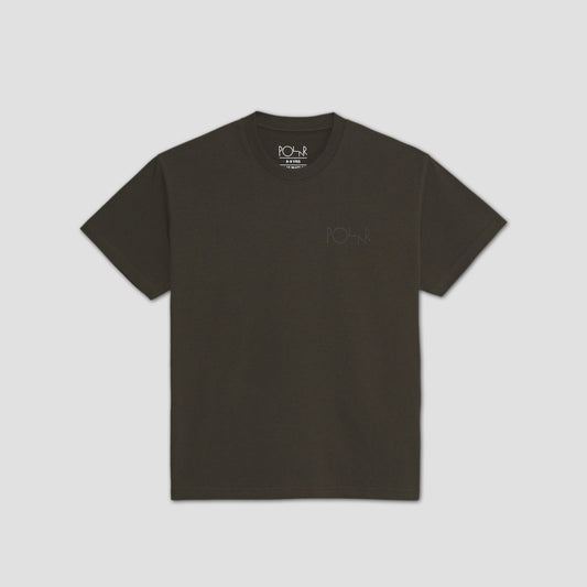 Polar Stroke Logo T-Shirt Junior Dirty Black