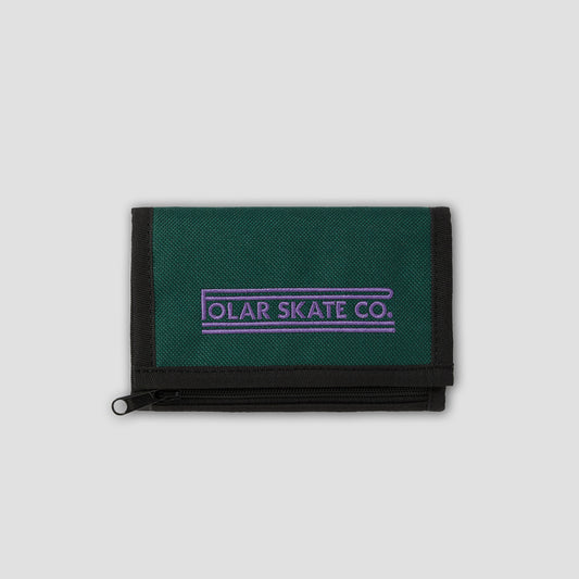 Polar Stretch Logo Key Wallet Dark Green