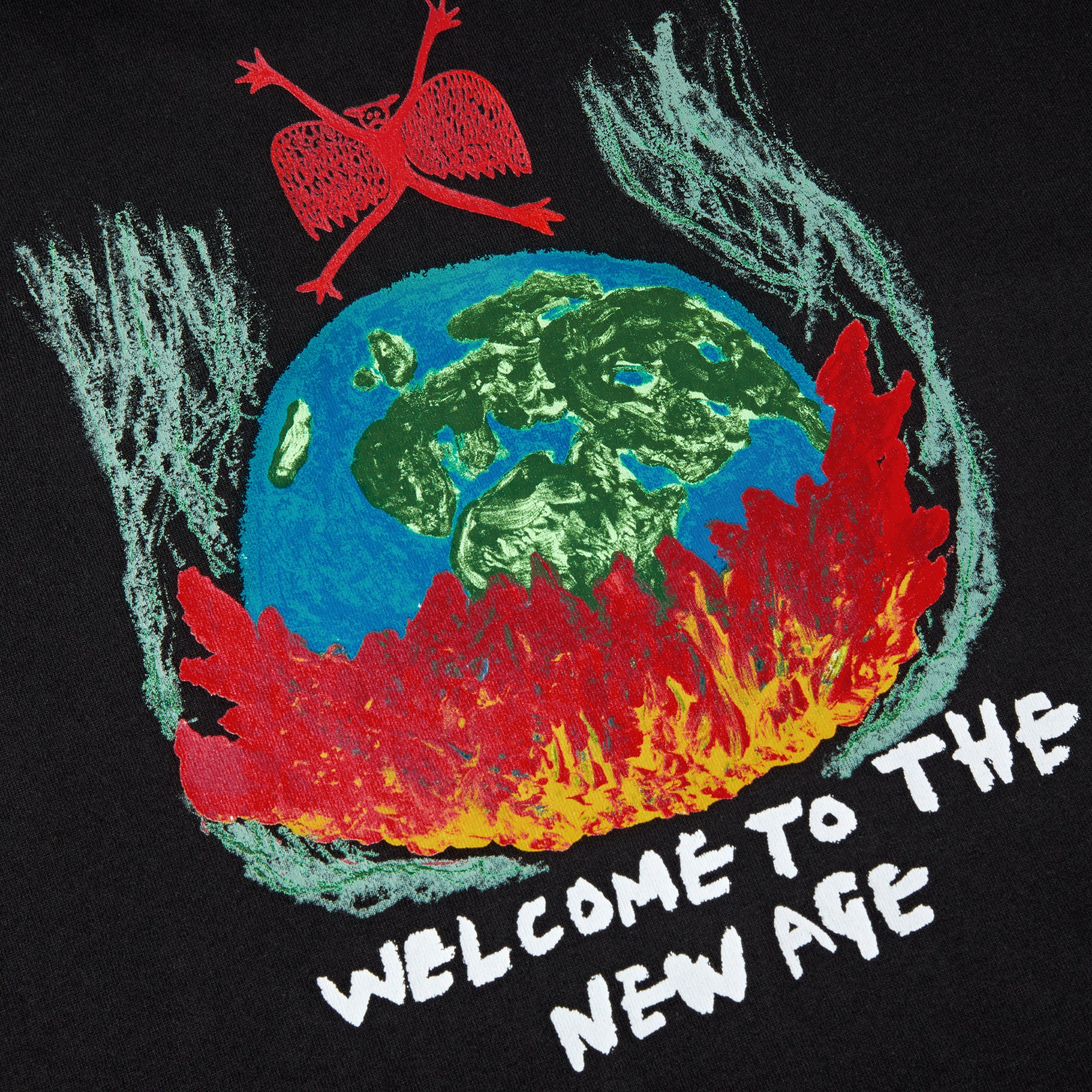 Polar Welcome To The New Age Long Sleeve T-Shirt Black