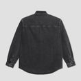 Load image into Gallery viewer, Polar Mitchell Long Sleeve Denim Shirt Silver Black
