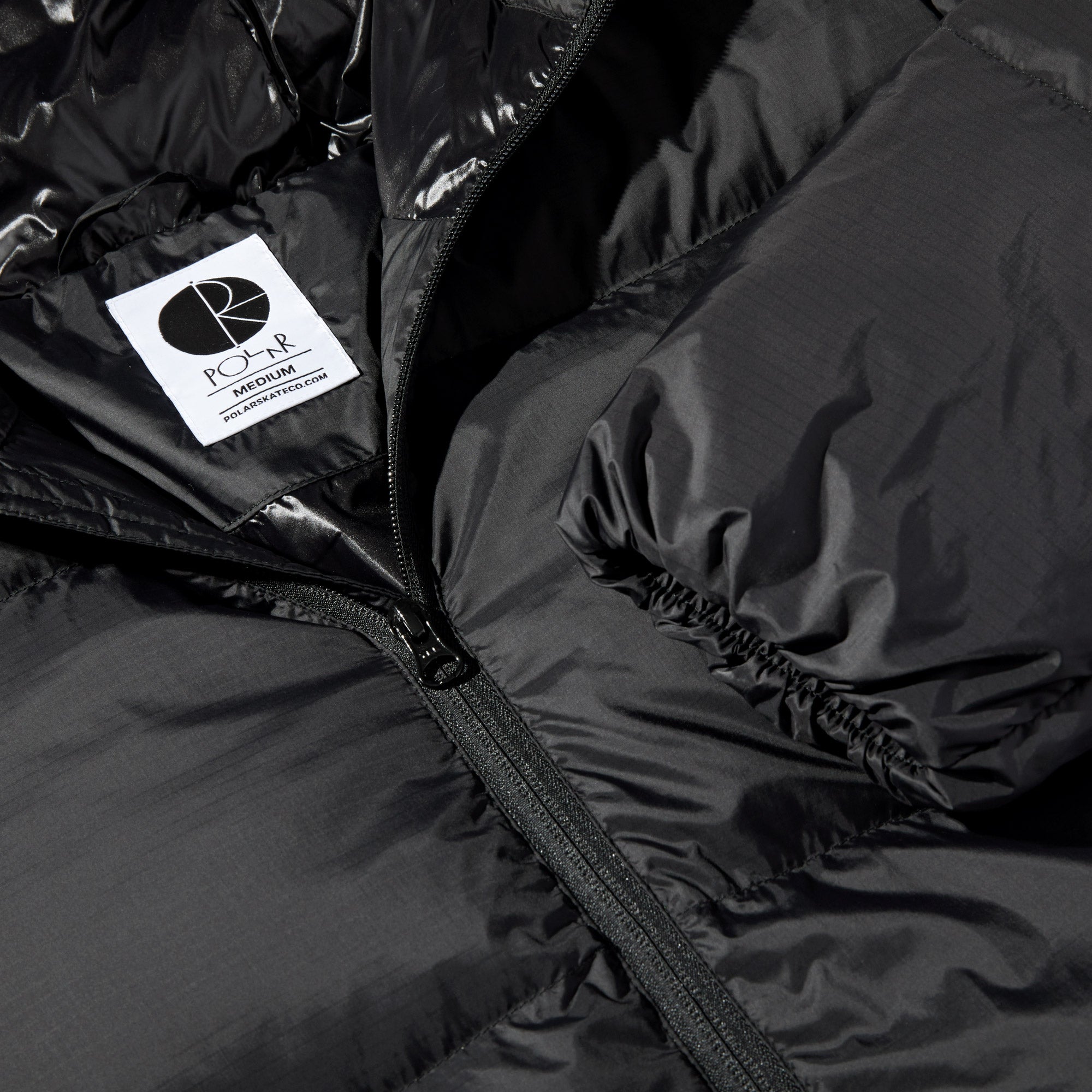 Polar Ripstop Soft Puffer Jacket Black
