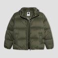 Load image into Gallery viewer, Polar Ripstop Soft Puffer Grey Jacket Green
