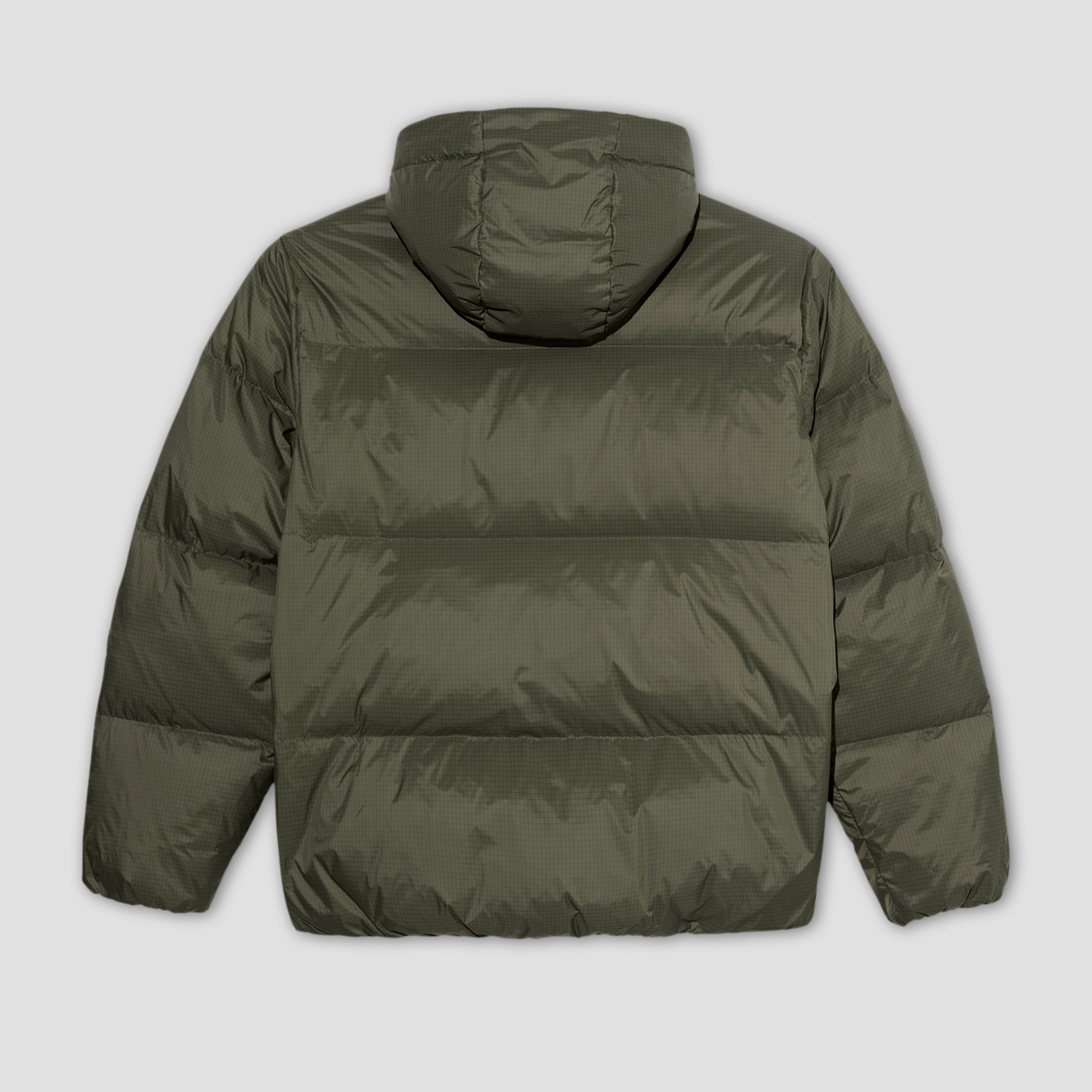 Polar Ripstop Soft Puffer Grey Jacket Green