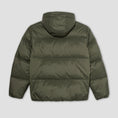 Load image into Gallery viewer, Polar Ripstop Soft Puffer Grey Jacket Green
