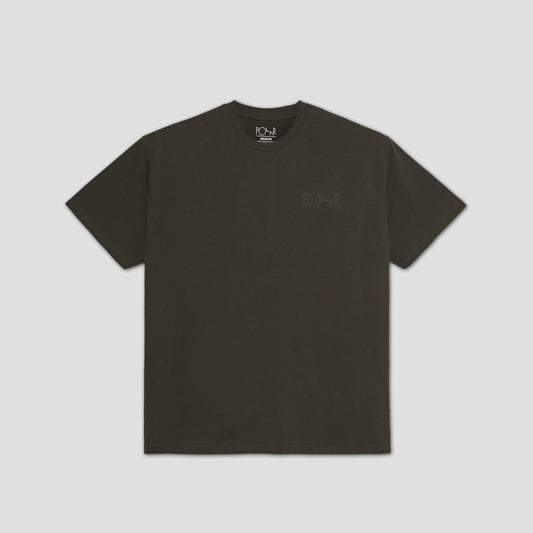Polar Stroke Logo T-Shirt Dirty Black