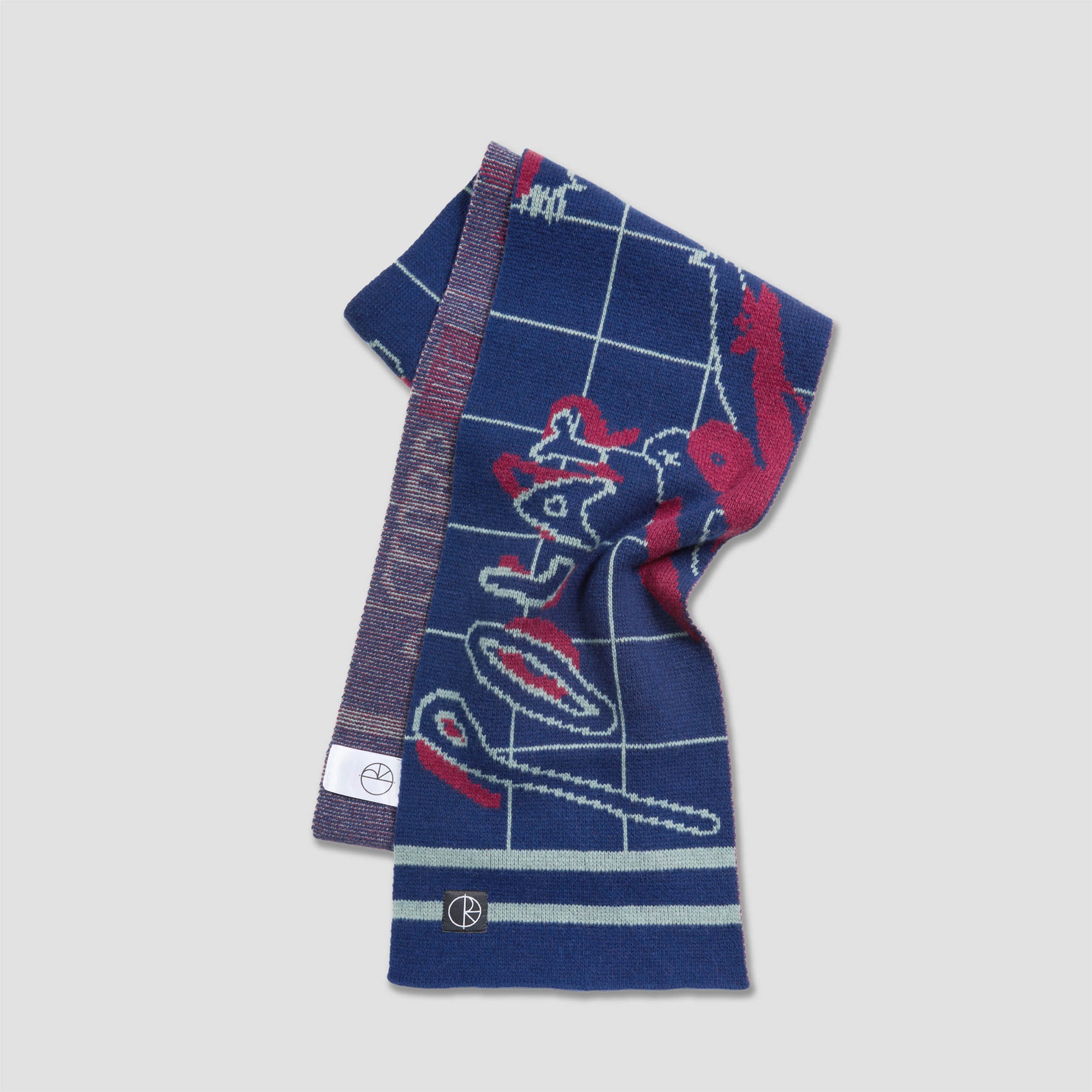 Polar Team Scarf Clubb Inc Navy