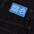 Load image into Gallery viewer, Polar Big Boy Pants Black / Blue Stitching
