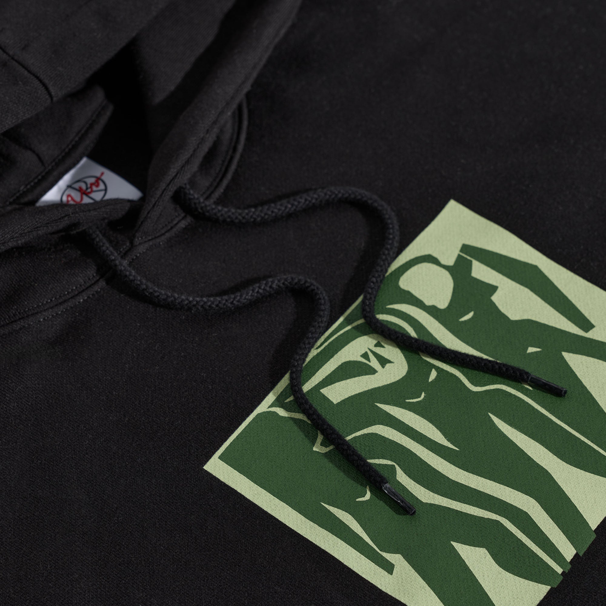 Polar Dave Cut Outs Hoodie Black