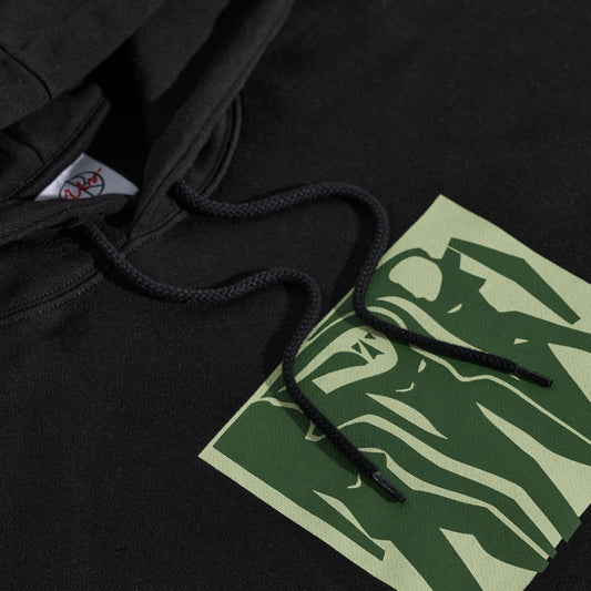 Polar Dave Cut Outs Hoodie Black