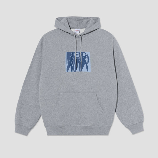 Polar Dave Cut Outs Hoodie Heather Grey