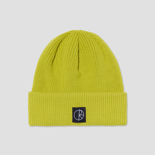 Polar Double Fold Merino Beanie Moss Green