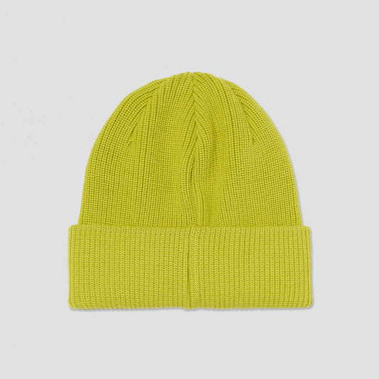 Polar Double Fold Merino Beanie Moss Green
