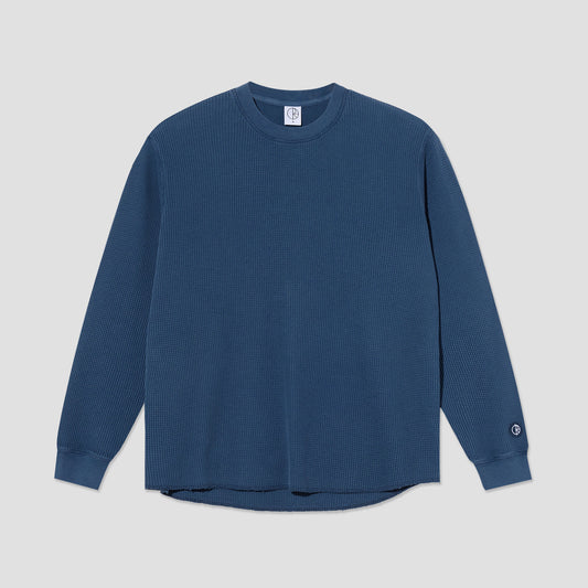 Polar Dylan Longsleeve T-Shirt Waffle Space Blue