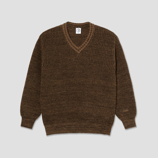 Polar Eve Sweater Brown Marl