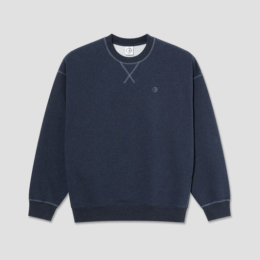 Polar Frankie Crewneck Navy Melange