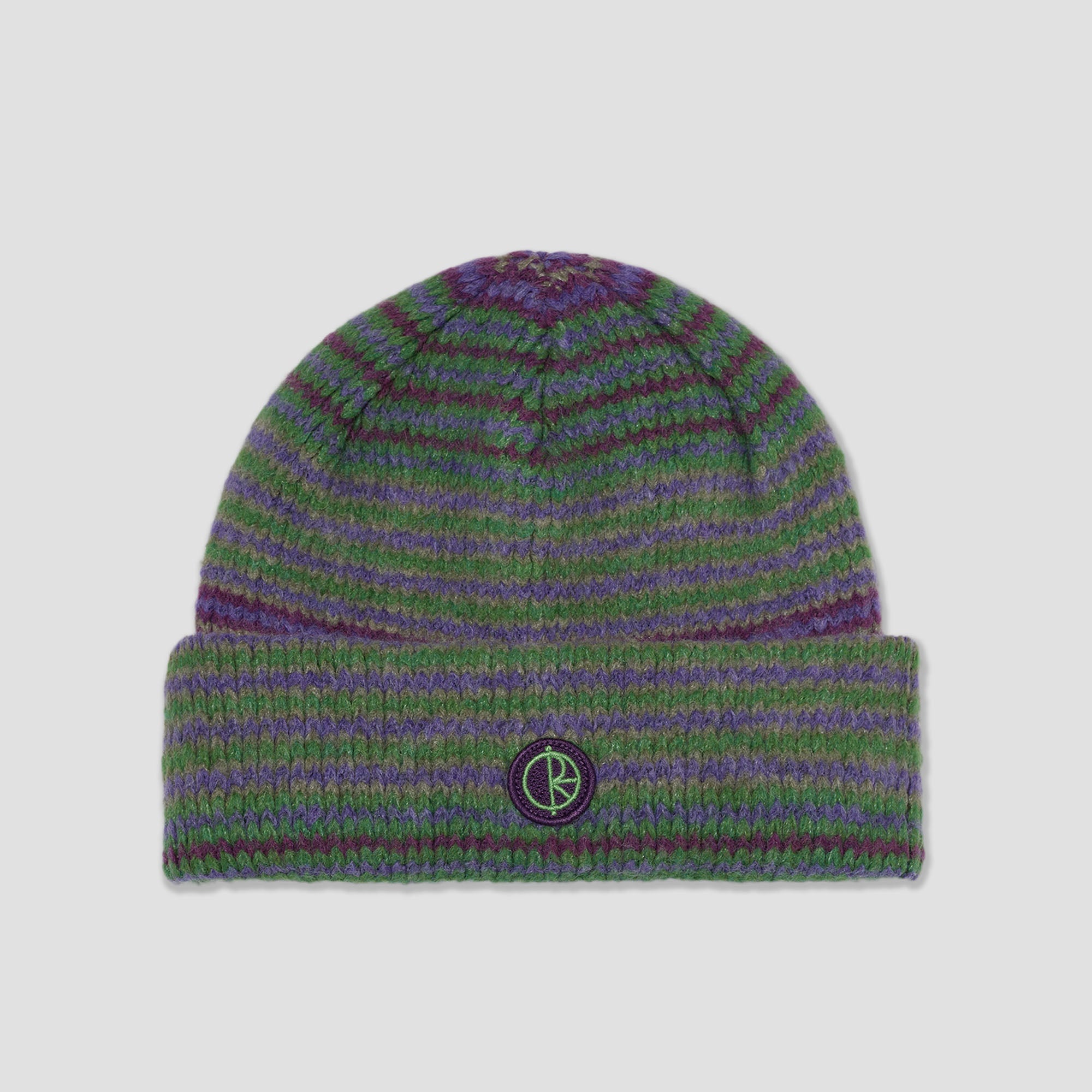 Polar George Beanie Purple / Green