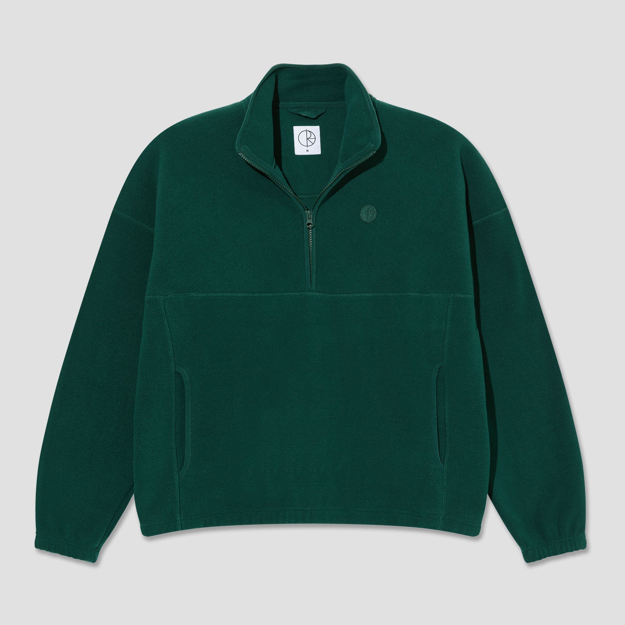 Polar Ivan Half Zip Sweatshirt Dark Emerald