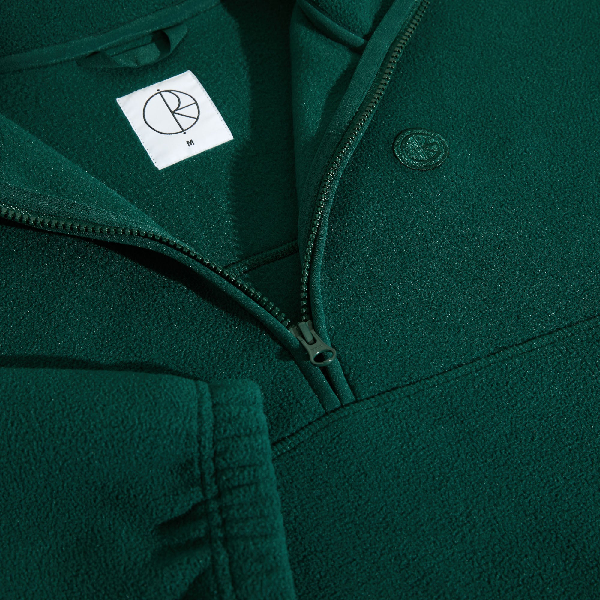 Polar Ivan Half Zip Sweatshirt Dark Emerald