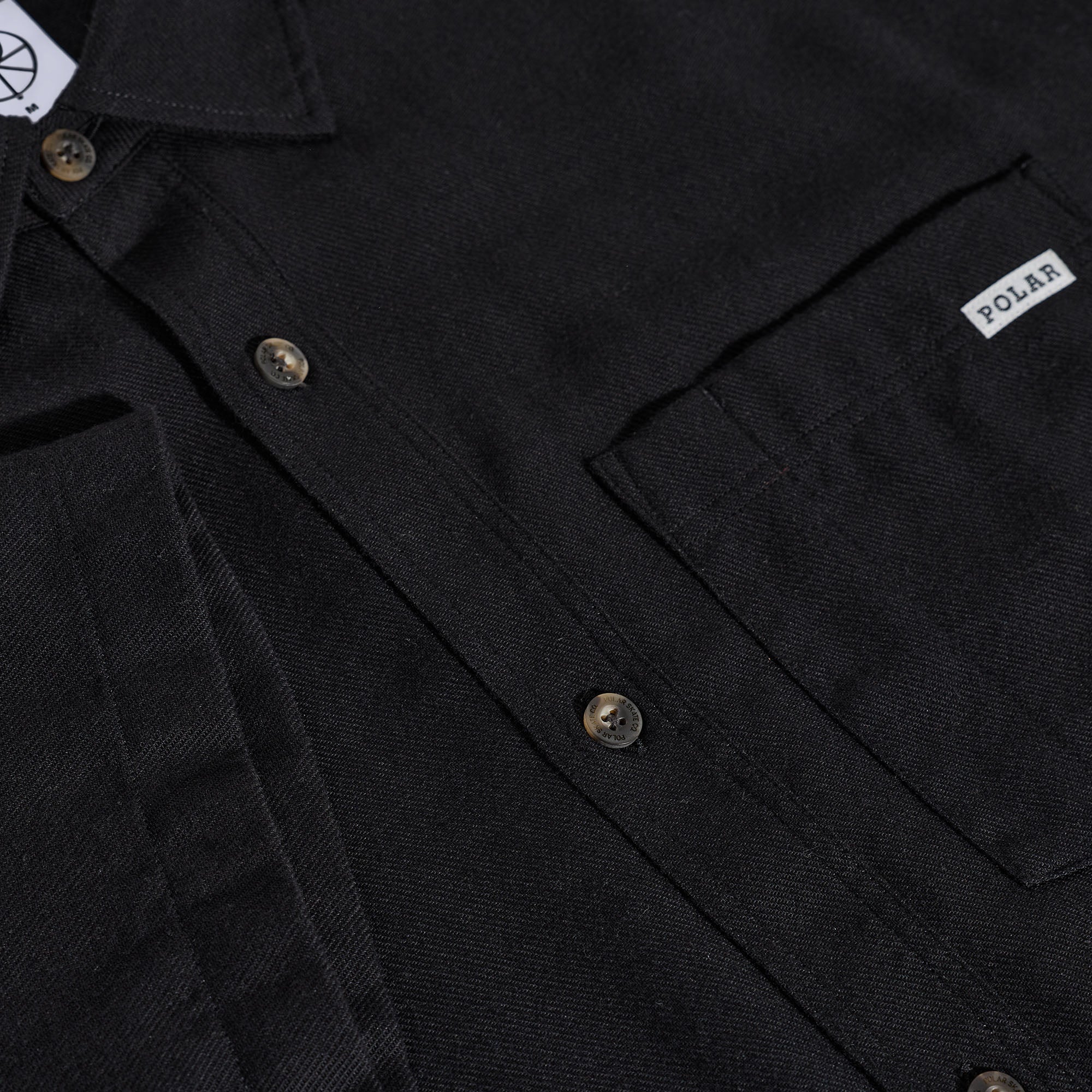 Polar Mitchell Shirt Black
