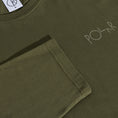 Load image into Gallery viewer, Polar Steve Stroke Logo Longsleeve T-Shirt Army Green
