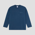 Load image into Gallery viewer, Polar Steve Stroke Logo Longsleeve T-Shirt Space Blue
