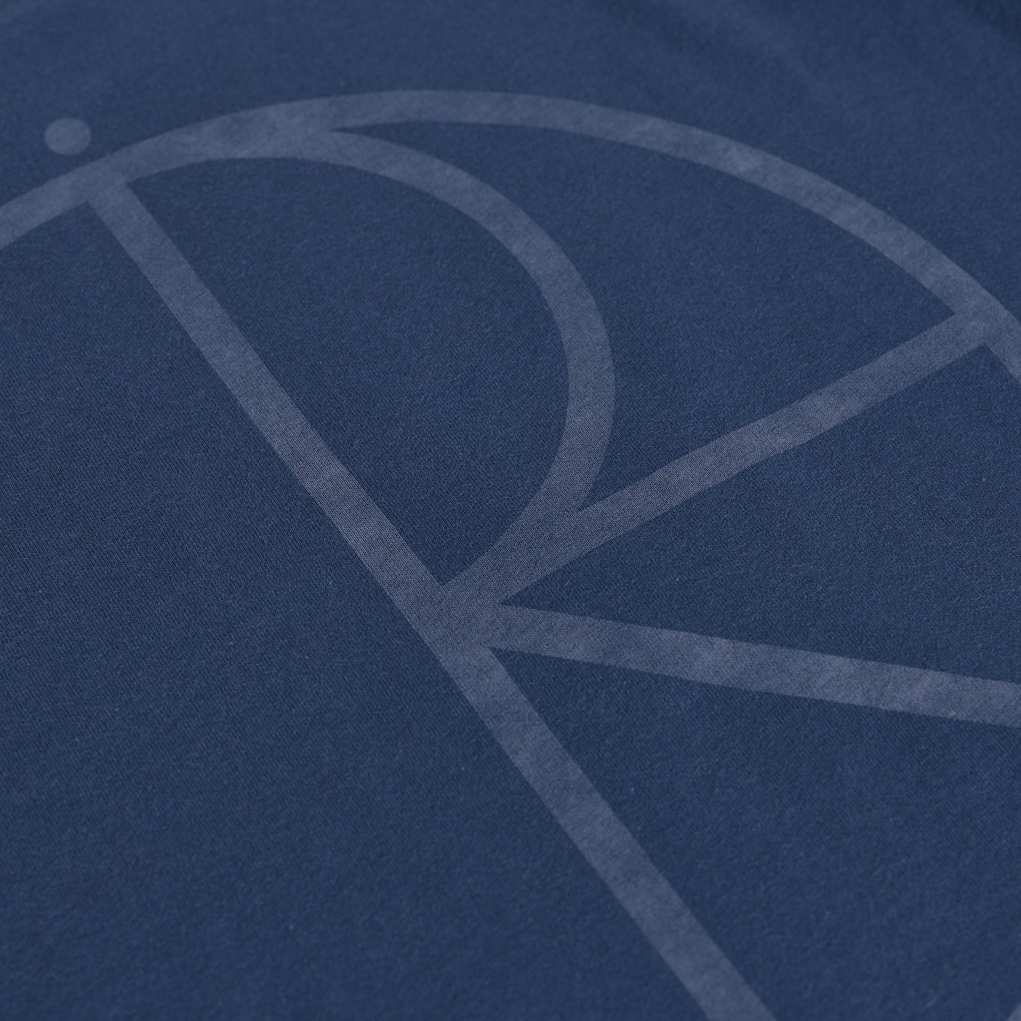 Polar Steve Stroke Logo Longsleeve T-Shirt Space Blue