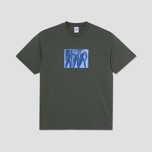 Polar Cut Outs T-Shirt Dark Olive