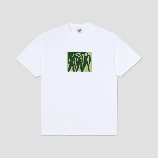 Polar Cut Outs T-Shirt White
