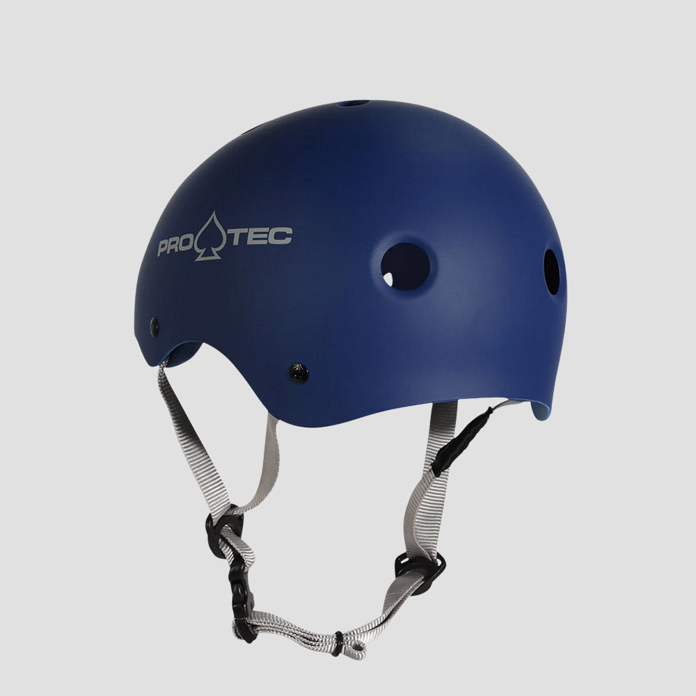 Pro-Tec Classic Certified Skateboard Helmet Matte Blue