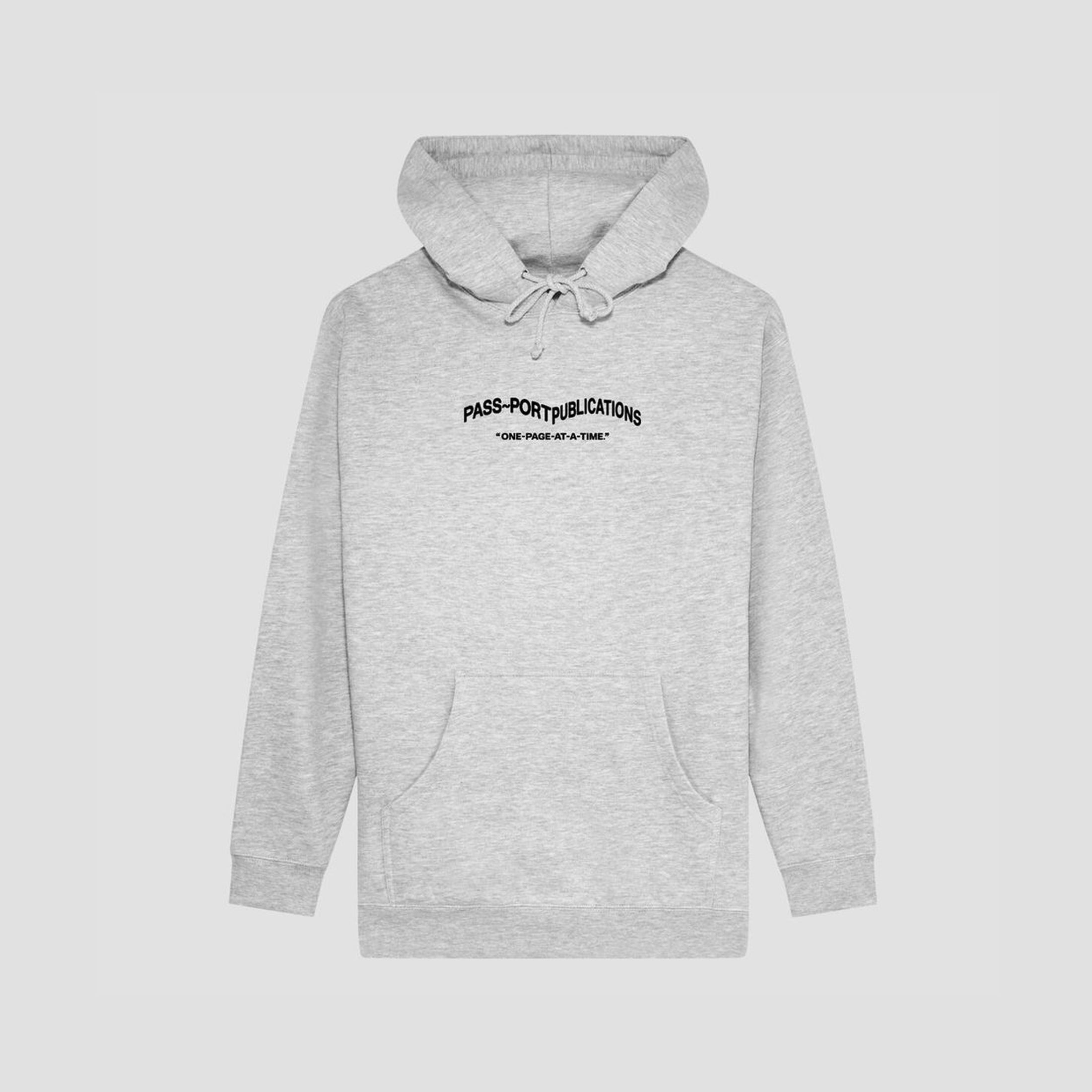 Passport Publish Hoodie Ash Heather