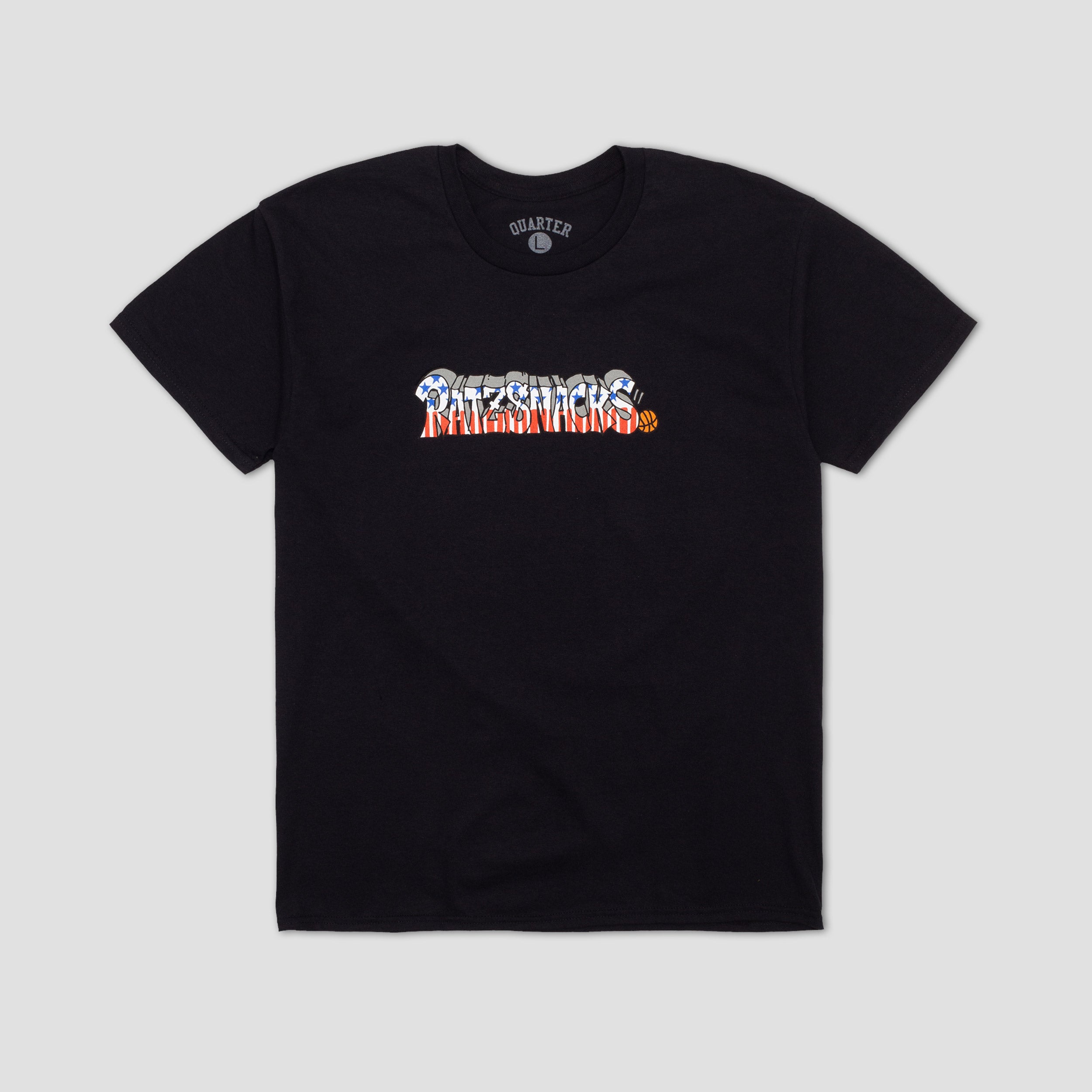 Quartersnacks Rat Ratz Script T-Shirt Black – Slam City Skates