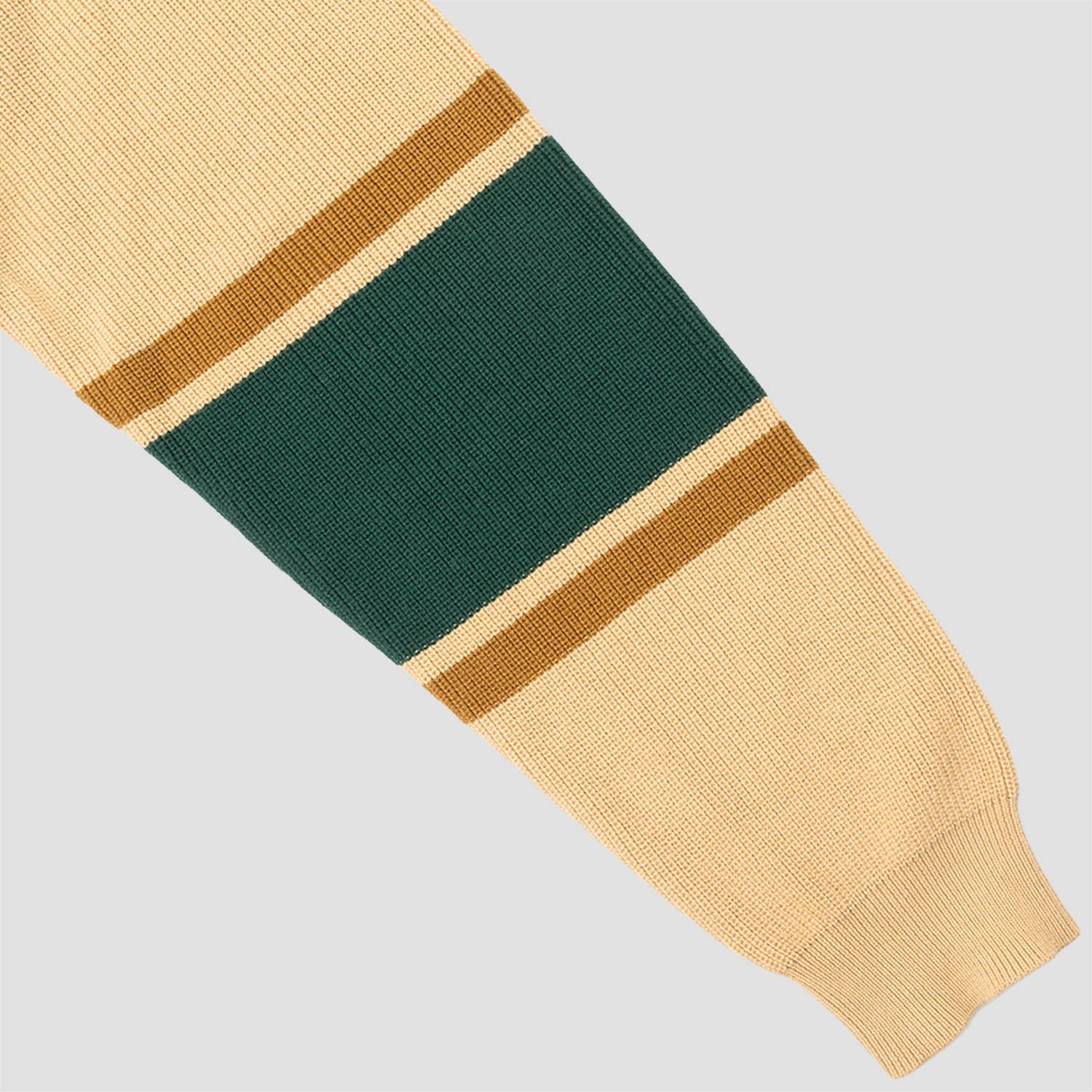 PassPort Organic Cotton Stripe Knit Sweater Cream