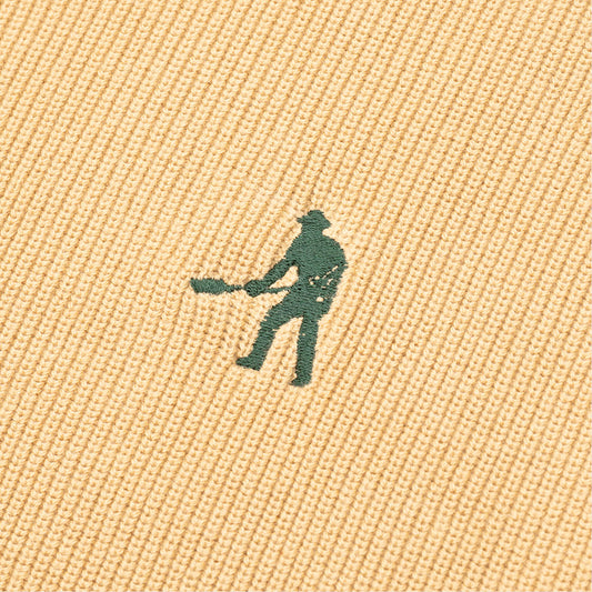 PassPort Organic Cotton Stripe Knit Sweater Cream