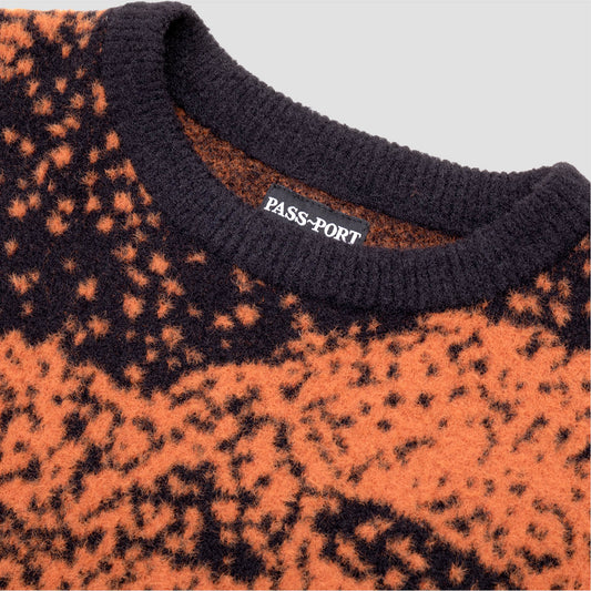 PassPort Cave~in Mohair Sweater Black / Bronze