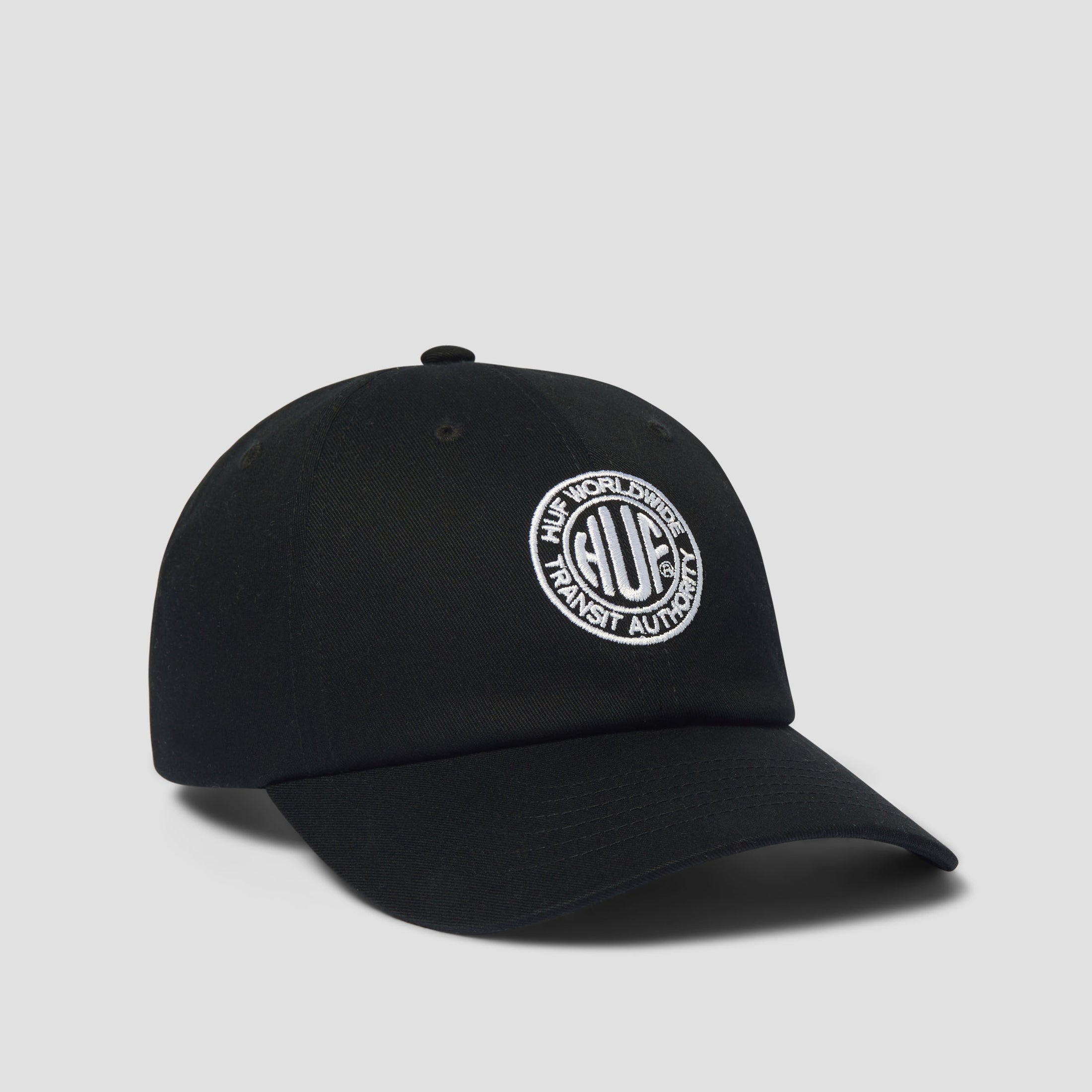 HUF Regional 6 Panel CV Hat Black / White